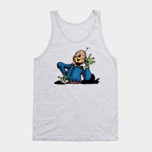 Scarecrow Listens for a Bugle Tank Top